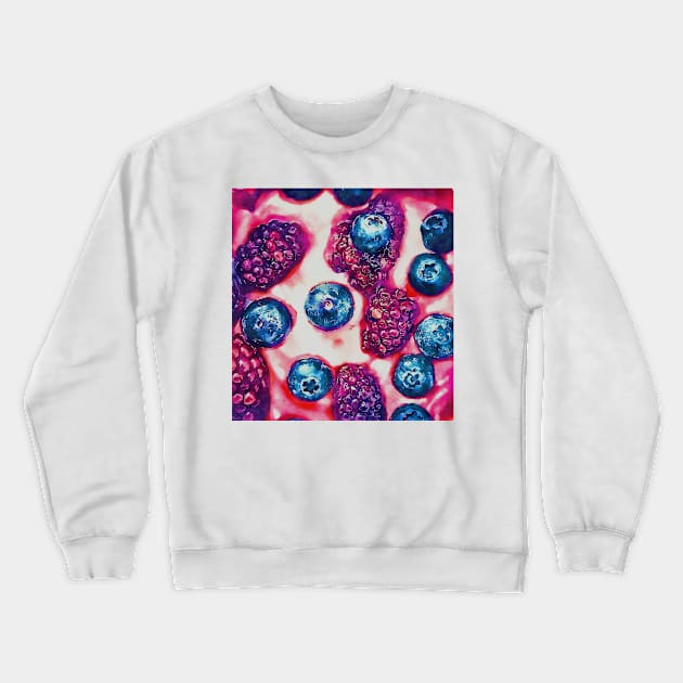 Berry Yoghurt No. 4 Crewneck Sweatshirt by asanaworld